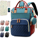 Large-Capacity Multifunctional Diaper Bag Backpack – Travel & Nursing Essentials