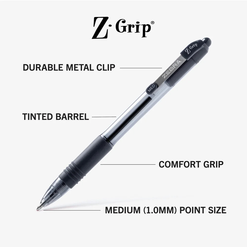 Retractable Ballpoint Pens – 3-Pack (7 Pens Each) 1.0mm Black Ink Smooth Writing with Soft Grip 🖊️