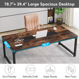 🖥️ Tribesigns 70.8" Modern Computer Desk – Large Executive Office Desk & Writing Workstation for Home & Business
