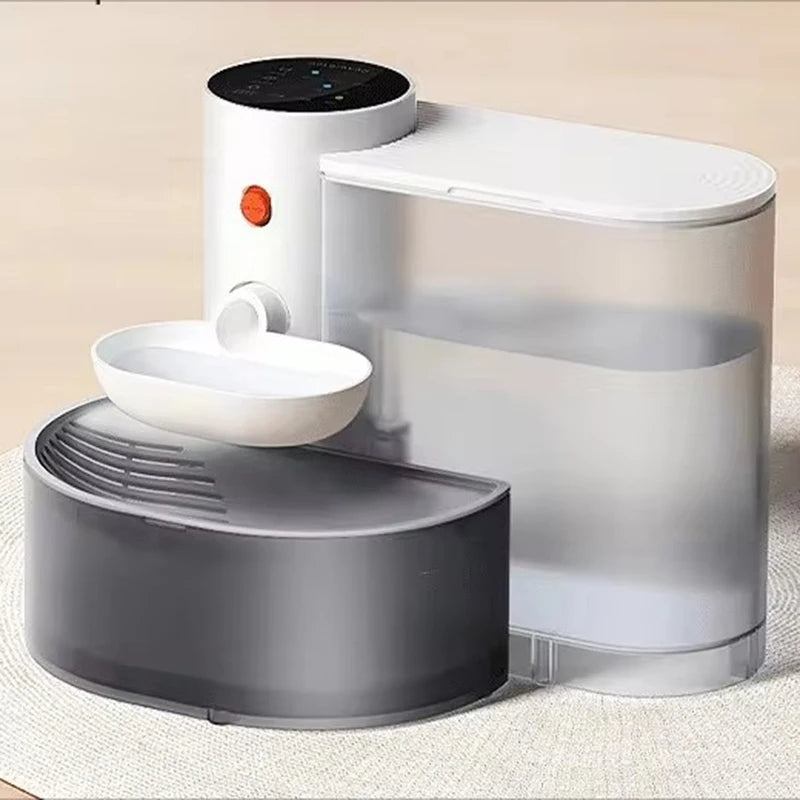 Smart Automatic Cat & Dog Water Dispenser – Rechargeable Running Water Fountain for Pets