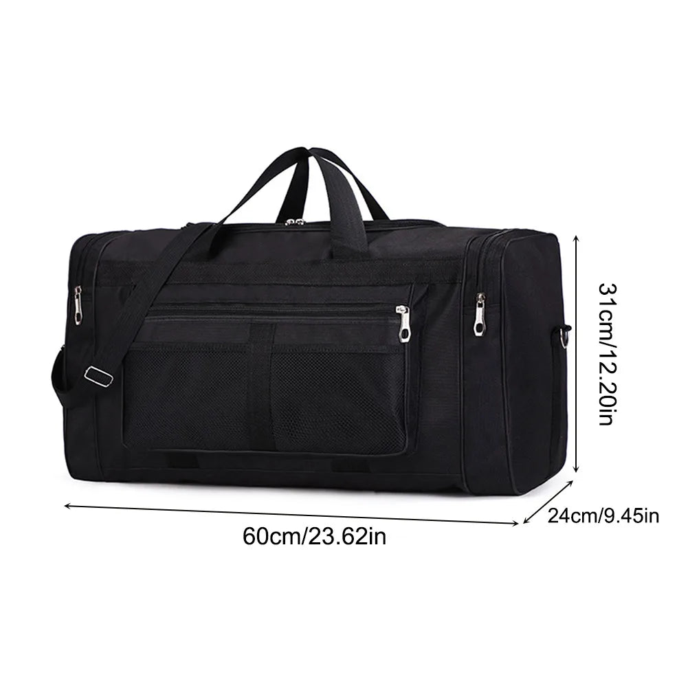 Waterproof gym exercise backpack – Oxford sports bag with dry & wet separation, multifunctional large-capacity fitness bag