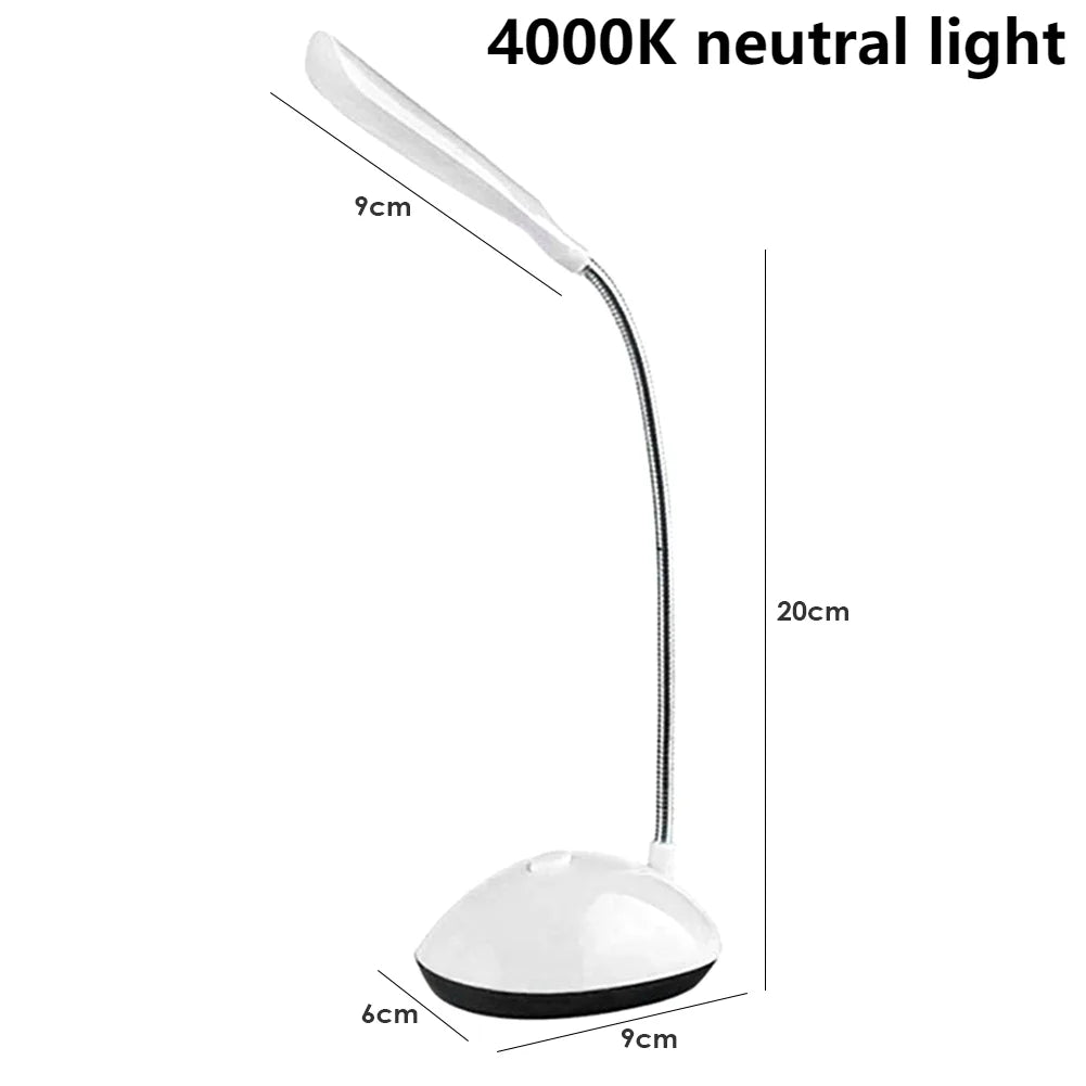 💡 LED Desk Lamp with Calendar, Temperature & Clock – USB Rechargeable Wireless Table Lamp with Touch Control & Night Light