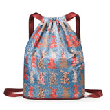 Foldable Drawstring Sports Backpack – Unisex Casual Knapsack with Dry & Wet Separation