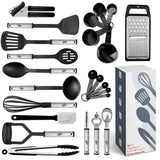 24-Piece Non-Stick Nylon & Stainless Steel Kitchen Utensil Set – Cooking Tools for Home Chef