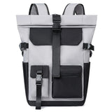 Lightweight Casual Travel Backpack – Multi-Pocket Nylon Daypack | Portable Charger & Phone Organizer Bag
