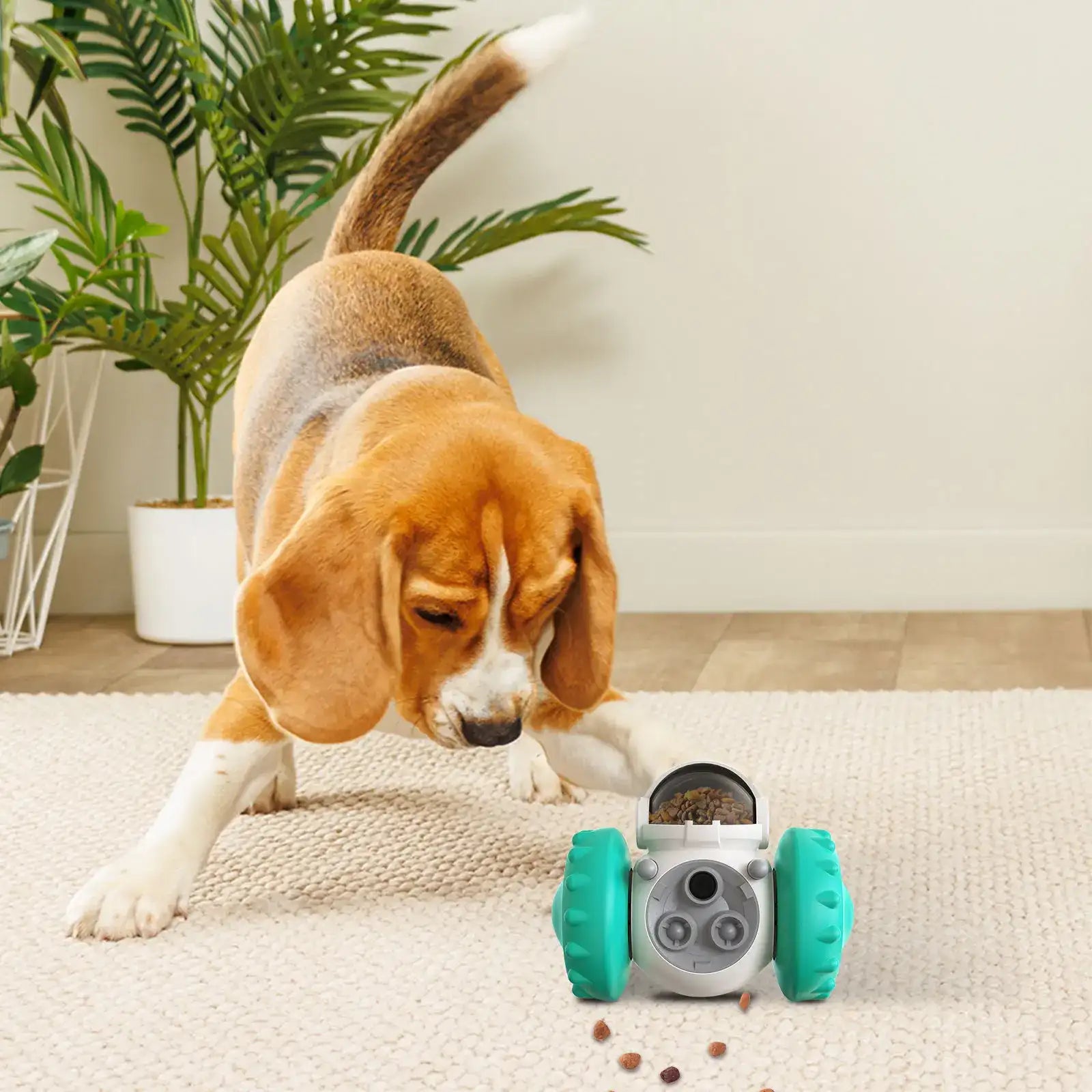 Meal Dispensing Interactive Pet Toy – Slow-Feed Puzzle for Dogs & Cats (Birthday Gift)