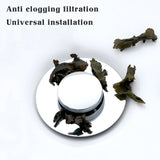 Bathroom Sink Drain Stopper Without Overflow – Stainless Pop-Up Plug with Odour & Leak Blocker