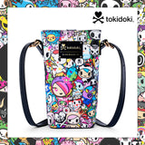 Cute Printed Crossbody Phone Bag with Card-Holder – Adjustable Strap Women’s Mini Purse