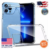 Clear iPhone Case – Scratch-Resistant Transparent Protective Cover for iPhone 14, 13, 12 & 11 Pro