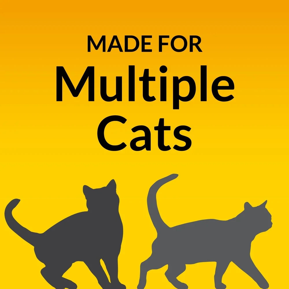 Non-Clumping Cat Litter – 24/7 Odor Control, Low-Dust Clean Linen Scent, 48lb Bag, 99.9% Dust-Free Multi-Cat Formula