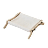 Cat Hammock Dual-Use Bed – Adjustable Window & Radiator Hammock for Indoor Cats, Wooden Frame Holds up to 18KG