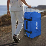 3-in-1 Waterproof Rolling Duffel Set (20”-26”-30”) – Softside Trolley Travel Bags for Long Trips & Outdoor Adventures