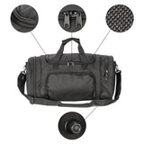 Military tactical travel duffle bag – outdoor sports luggage with shoe compartment, gym, hiking & weekend gear bag for men