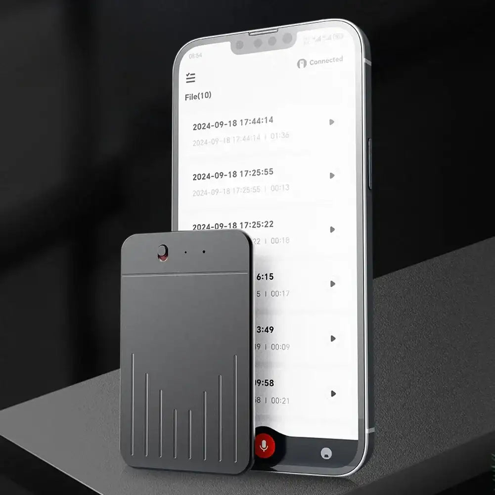 USB Wireless AI Voice Recorder & Transcription Device – App-Controlled Audio to Text Kit