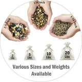 RiverStone 5-lb Aquarium Gravel – Decorative Pea Rocks for Fish Tanks, Planters & Vases (¼-inch