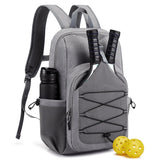 Large-capacity pickleball racket backpack – portable paddle bag rucksack for hiking, sports, traveling & outdoor outings