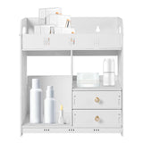 38×18×43 cm Wall-Mounted Bathroom Cabinet – Compact Storage Shelf for Small Spaces