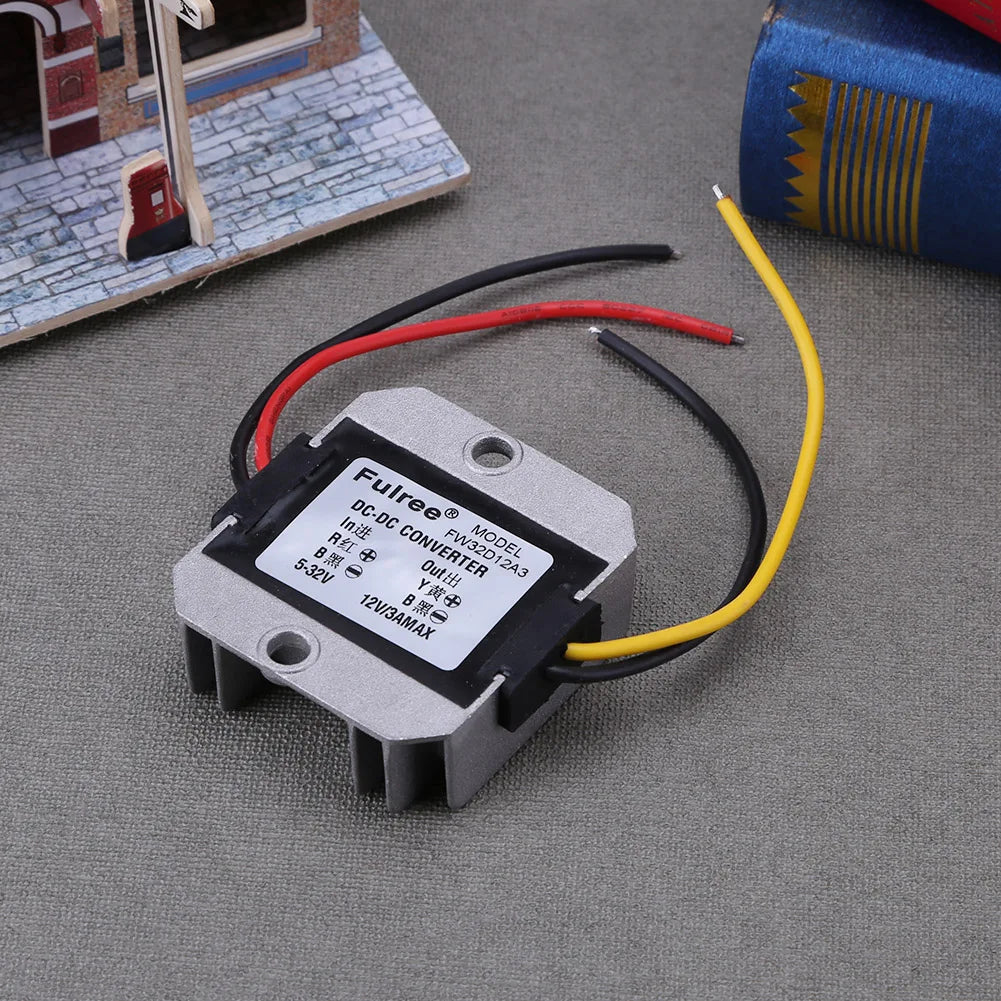 DC-DC Stabilized Voltage Power Module – Automatic Boost & Step-Down Converter with Intelligent Security Protection for Electronics Projects