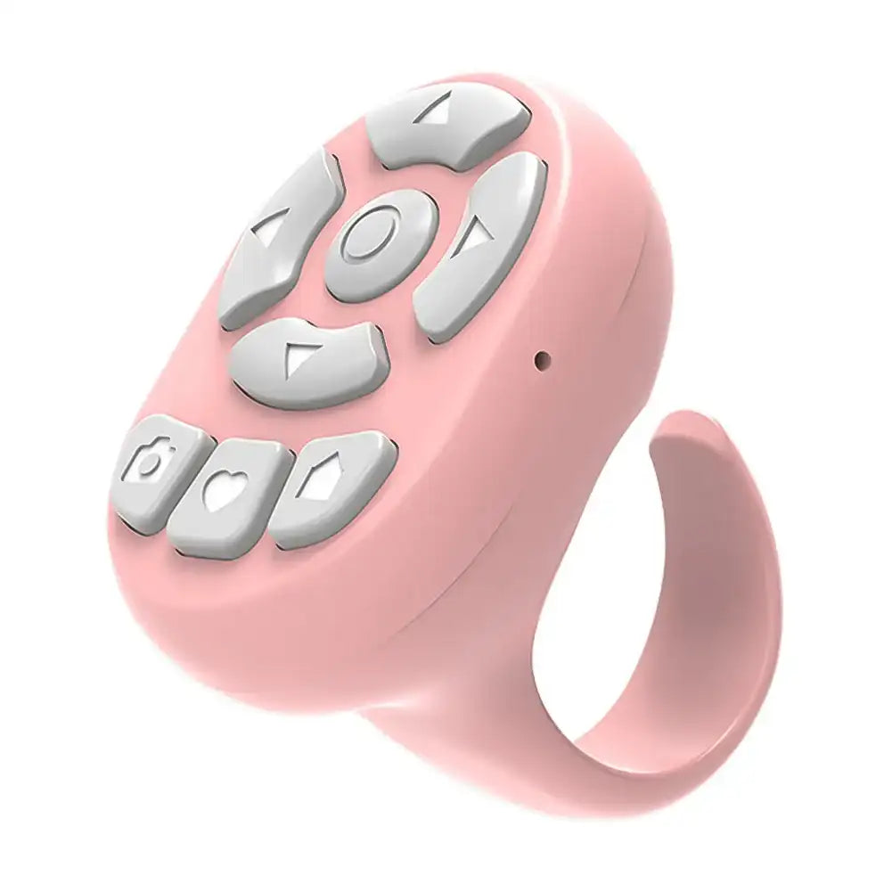 Wireless Bluetooth Remote Control – Selfie & Video Shutter, E-Book Page Turner, Multifunction Controller for iOS & Android