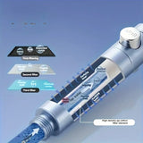 High Pressure 5-Mode Filtered Handheld Shower Head – Water-Saving & One-Button Stop