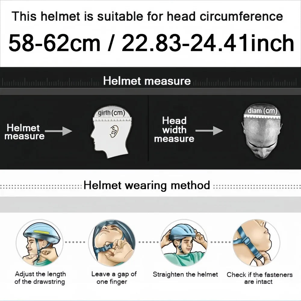 MIPS Bicycle Helmet – Ultra Lightweight Integrated Molding Cycling Helmet with Adjustable Size for Men & Women