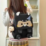 Kawaii Cartoon Squirrel Daypack Backpack – Lightweight, High Capacity & Durable