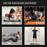 Portable Multifunctional Push-Up Board Set – Foldable Push-Up Bar System for Chest, Arms, Back & Abs Training