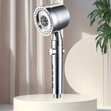 High Pressure 5-Mode Filtered Handheld Shower Head – Water-Saving & One-Button Stop
