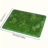 Washable Reusable Dog Potty Training Mat – Artificial Grass Pad with Odor Control for Indoor Pet Toilet Training