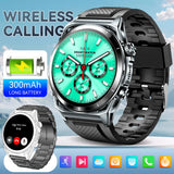 LaNikar KE6 1.43" AMOLED Smart Watch – Bluetooth Call, Health Monitor & IP68 Waterproof