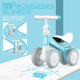 SEJOY Baby Balance Bike – Adjustable Toddler First Walking Bike for Boys & Girls (Seat & Handle Height Adjustable)
