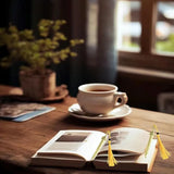 Sword Metal Bookmark with Tassel – Elegant Reading Accessory for Books & Journals