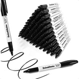 Dry Erase Markers – 80-Pack Black Chisel Tip Whiteboard Pens for School, Office & Home 🖊️