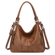 Large Soft Shoulder Hobo Bag for Women – Oversized PU Leather Handbag