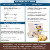 Freeze-Dried Cheese Pet Snacks – Calcium & Probiotic Milk Tablets for Cats & Dogs, Digestive & Nutritional Support