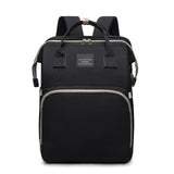 Portable Folding Crib Mommy Bag – Large-Capacity Travel Maternity Backpack for Baby Care