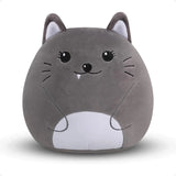 10-Inch Cat Plush Pillow – Soft Stuffed Animal Toy, Cute Fluffy Cushion, Collectible Comfy Pillow for Kids, Boys & Girls Bedroom Decor