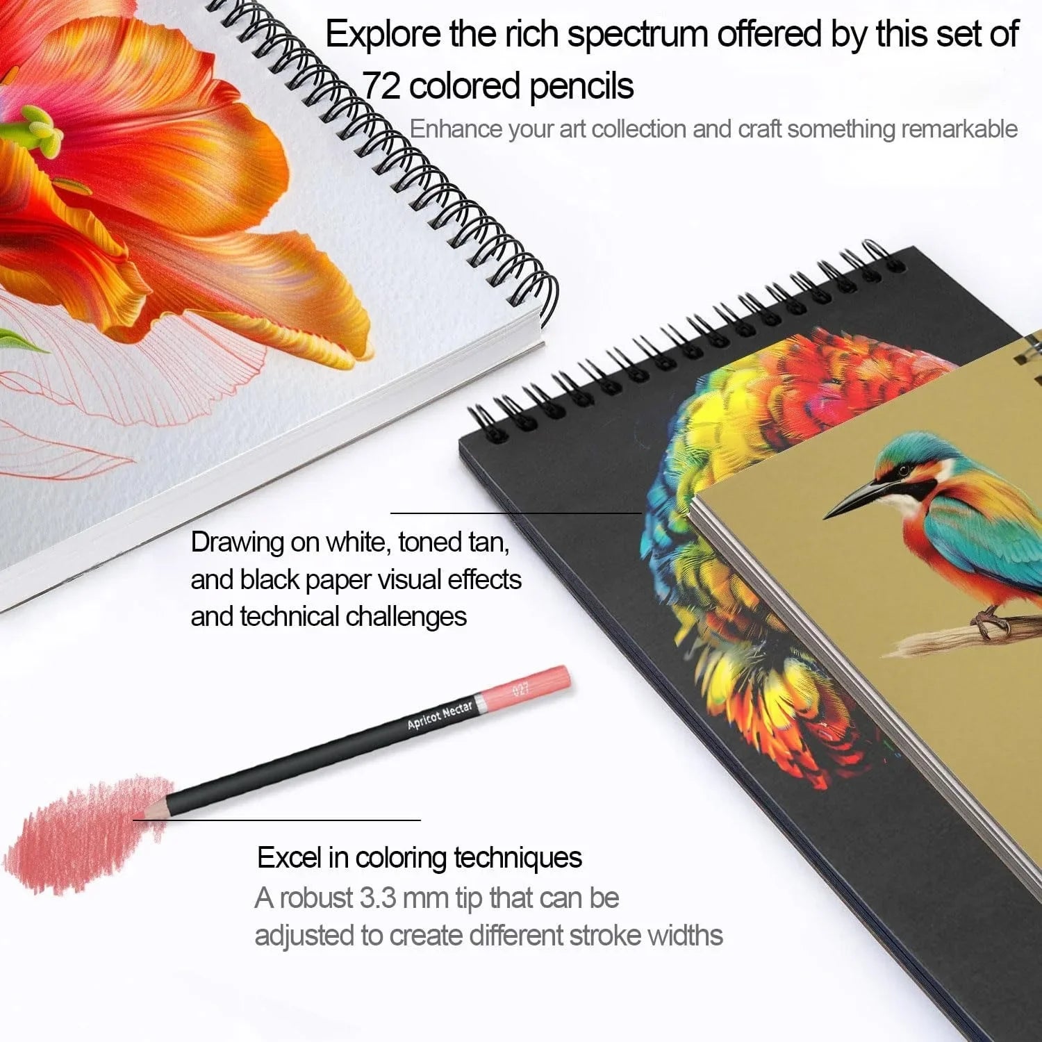 72-Color Oil-Based Drawing Pencil Set – Professional Art Supplies for Adults & Artists 🎨