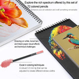 72-Color Oil-Based Drawing Pencil Set – Professional Art Supplies for Adults & Artists 🎨