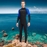 Men’s Full-Body Diving Skin Suit with Zipper – UV Protection, Breathable & Anti-Scratch Surfing Gear