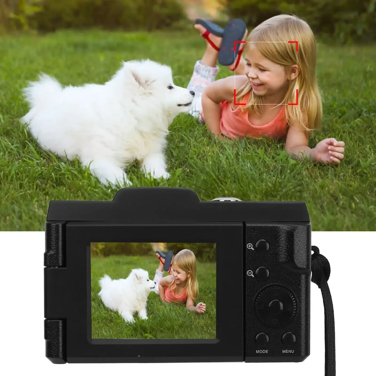 16 MP 1080p Smart Digital Camera – Micro SLR Style for Photography & Video 🎥📸