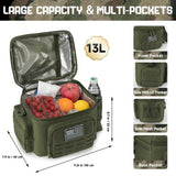 Tactical Lunch Box for Men – Heavy-Duty Leakproof Insulated Lunch Bag for Work, Camping & Outdoor Use