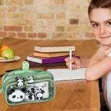 Cute Panda Pencil Case – Large-Capacity Pen Bag with Stickers, Doll & Pins for School 🐼✏️