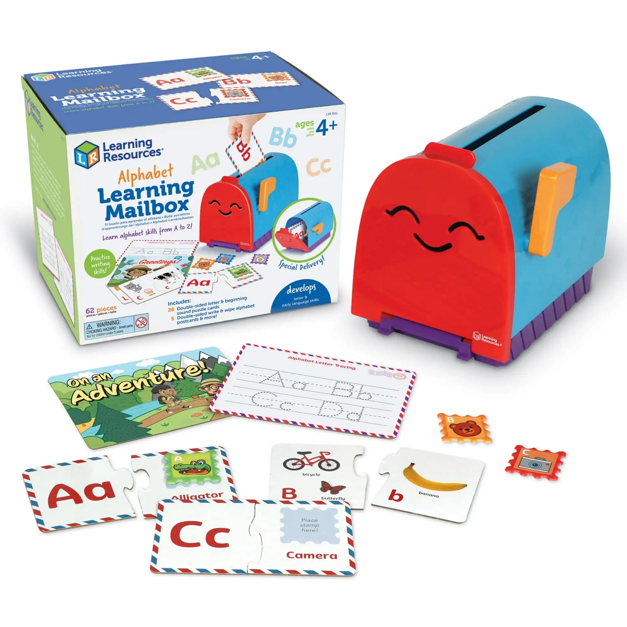 Interactive Alphabet Learning Mailbox Toy – Preschool Educational Game for Ages 4+