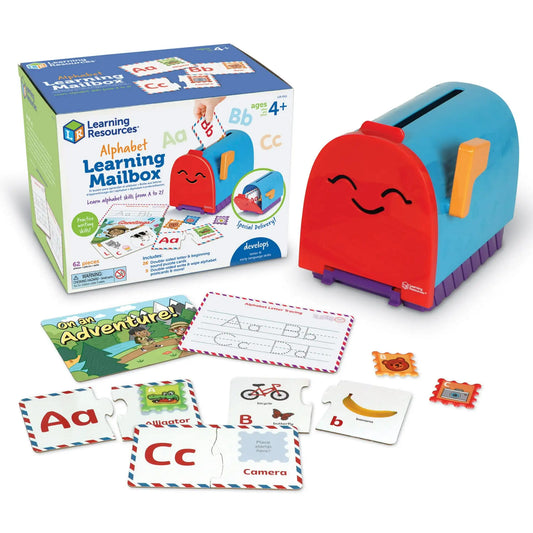Interactive Alphabet Learning Mailbox Toy – Preschool Educational Game for Ages 4+