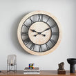 Bohemian Iron & Wood Creative Wall Clock – Natural Wind-Inspired Fusion of Rustic Charm and Modern Art Design