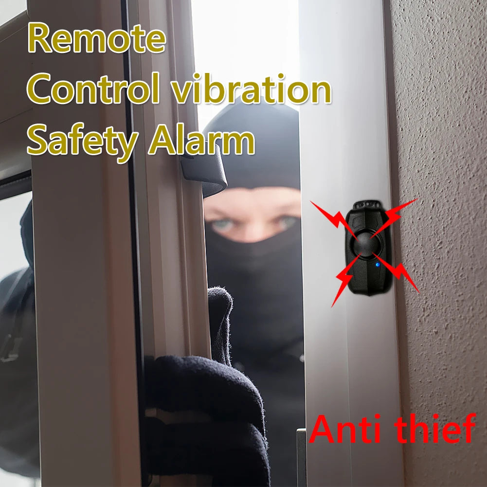 Electric Wireless Motorcycle & Bike Alarm – Anti-Theft Security System with Vibration Motion Detector