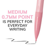 XtraSmooth Pastel Mechanical Pencils – 0.7 mm Medium Point, 24-Pack with Erasers for School & Office