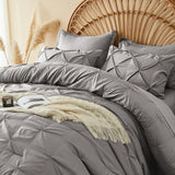 5-7 Piece Queen Bed-in-a-Bag Comforter Set – Includes Comforter, Sheets & Pillowcases for Full/King/Twin