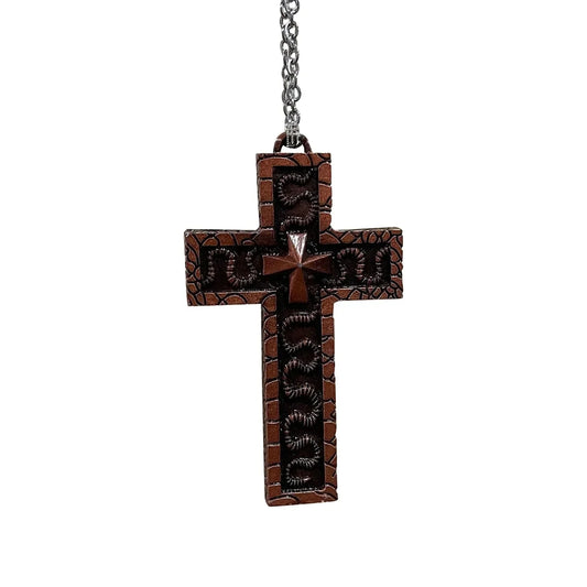 Cross Necklace with Secret Compartment – Gothic Punk Hip-Hop Pendant with Hidden Chamber, Old Cross Design Jewelry for Men & Women